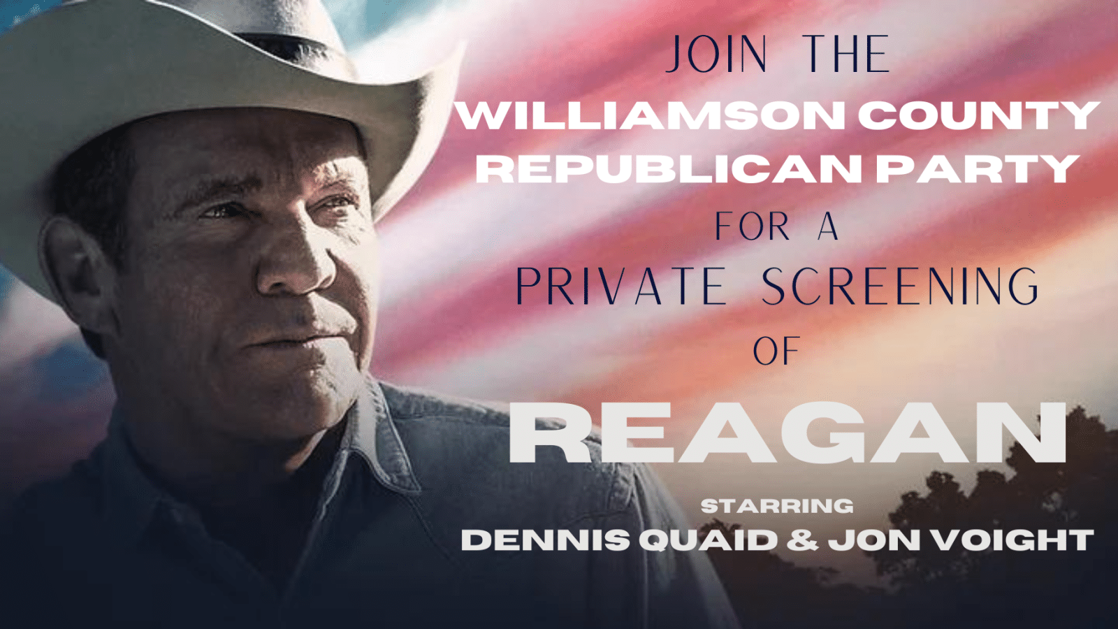 Reagan Movie Screening Benefitting the Wilco GOP